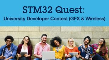 STM32 Quest: University Developer Contest (GFX & W